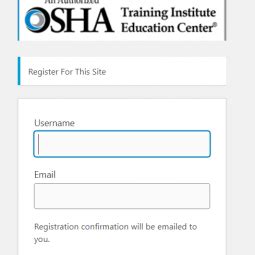 oshaeducationcenter.com login|osha.com login.